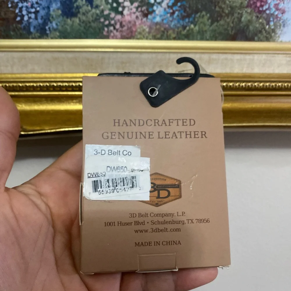 Handcraft Leather Card Holder money clip Wallet
